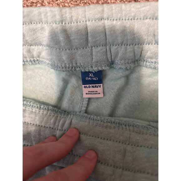 NWT Old Navy Sweatpants Turquoise Blue Jogger Girls Size XL (14-16) - Picture 4 of 5